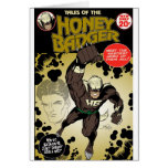 Honey badger retro cards