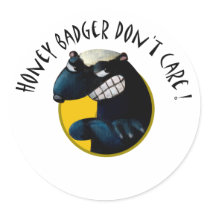 Honey Badger Sticker