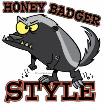 HONEY BADGER STYLE PHOTO SCULPTURES