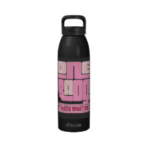 Honey Badger Takes What SHE Wants Drinking Bottle