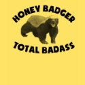 Honey Badger Total Badass shirt