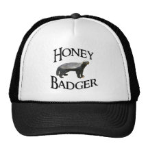Honey Badger Trucker Hats