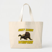 Honey Badger Whisperer Canvas Bag