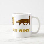 honey badger wins coffee mug