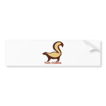 Honey Badger Yum Cobra Bumper Sticker