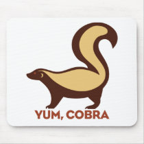 Honey Badger Yum Cobra Mouse Pad