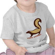 Honey Badger Yum Cobra T-shirt