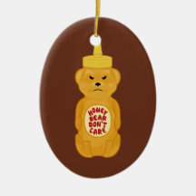 Honey Bear Christmas Tree Ornaments