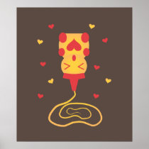 Honey Bear Poster Print