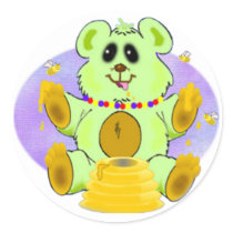 Honey Bear stickers