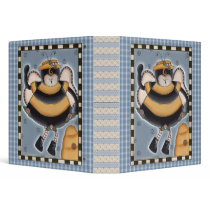 Honey Bee Avery Binder by kids_tshirts Honey Bee Avery Binder