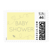 Honey Bee Baby Shower Postage