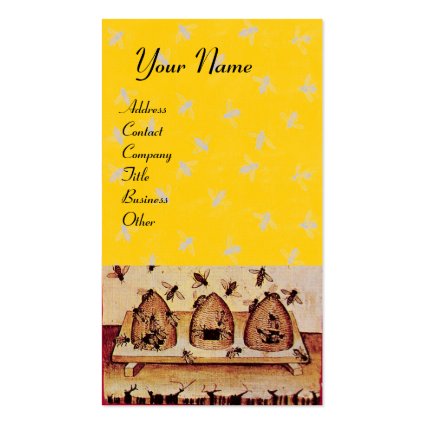 HONEY BEE ,BEEKEEPING,BEEKEEPER BUSINESS CARDS