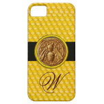 HONEY BEE, BEEKEPER MONOGRAM iPhone 5 COVERS