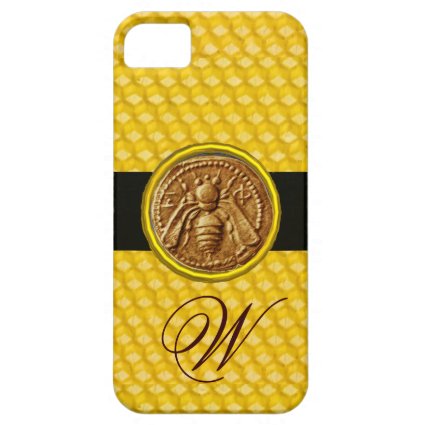 HONEY BEE, BEEKEPER MONOGRAM iPhone 5 COVERS