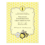 Honey Bee Birthday Invite