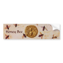 HONEY BEE BUMPER STICKERS