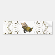 Honey Bee Bumper Stickers