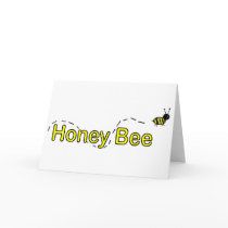 Honey Bee Greeting Card
