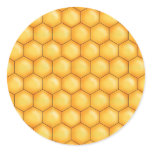 honey bee comb texture stickers