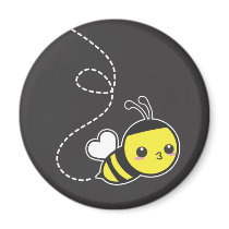 Honey Bee Fridge Magnet