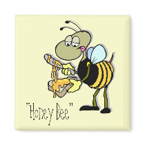 "Honey Bee" Magnet by magnetic "Honey Bee" Magnet