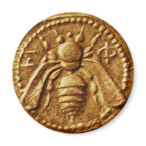 HONEY BEE REFRIGERATOR MAGNET