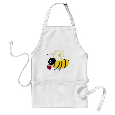 Honey Bee Mine Apron by turtle53322