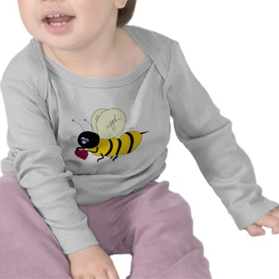 Honey Bee Mine T-shirt by turtle53322