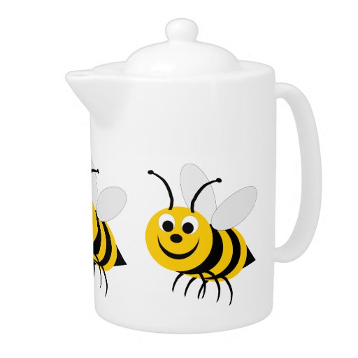 Honey Bee Teapot Zazzle