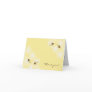 Honey Bee Thank You Yellow Greeting Card