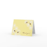 Honey Bee Thank You Yellow cards