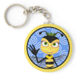 Honey Bee Toon Keychain