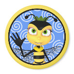 Honey Bee Toon Magnet
