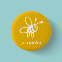 Honey Bee yellow buttons