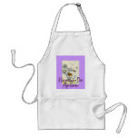 Honey Bees & Morning Glory Flowers EZ2 Customize Apron