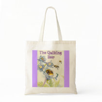 Honey Bees & Morning Glory Flowers EZ2 Customize Bags