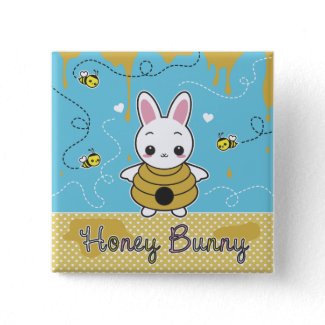Honey Bunny button