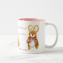 "Honey Bunny" cuddly toy Mug mugs