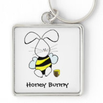 Honey Bunny Keychain