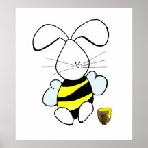 Honey Bunny Print