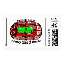 Honey Comb Of Attitude - Customized postage by donegandonegan Honey Comb Of Attitude - Customized postage