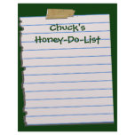 Honey Do List Letterhead Stationery