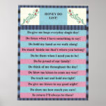 HONEY DO LIST! PRINT