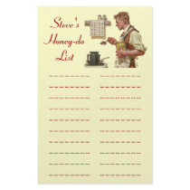 Honey-dos List chore Lists Project Plan Stationery