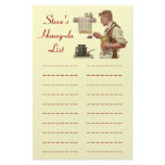 Honey-dos List chore Lists Project Plan Stationery
