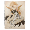 Honey- fairy with honey badgers notebook