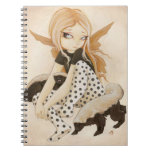 Honey- fairy with honey badgers notebook