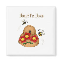 Honey I'm Home magnets