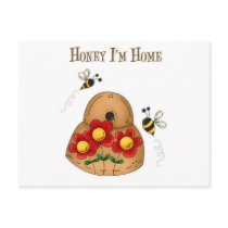 Honey I'm Home postcards by robynsnest Honey I'm Home postcards